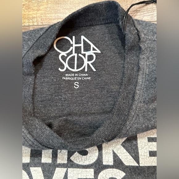 Chaser Long Sleeve Shirt. Whiskey Loves Me.  Size Small. Very Soft Material. NWT - Picture 5 of 8